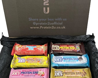 Mountain Joes 8 protein bar gift box