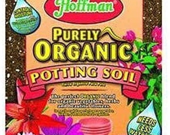 Mezcla orgánica para macetas Hoffman. Bolsa de 4 cuartos de galón