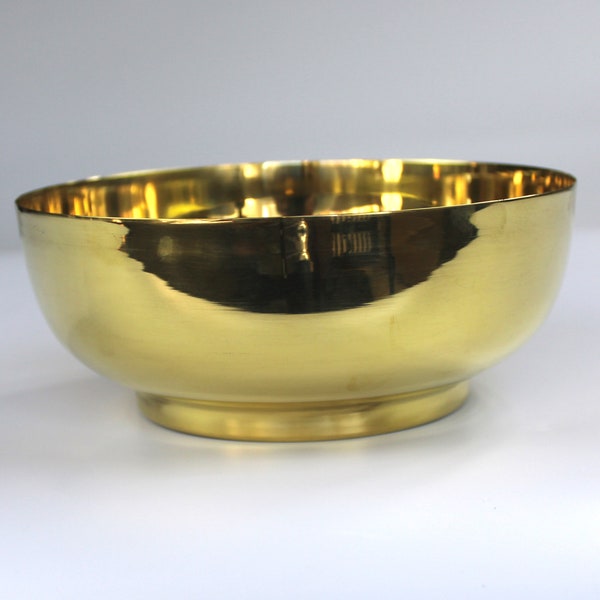 Polished Brass Bowl Etsy