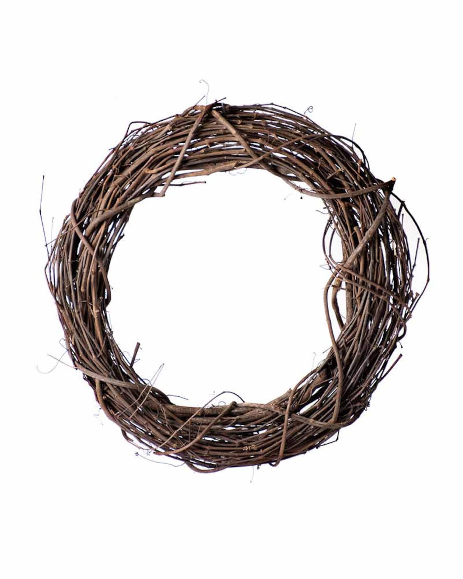 18'' Natural Grapevine Wreath - Etsy