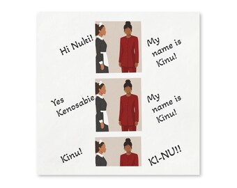 My Name is Kinu! Napkins | Paper Cocktail Napkins