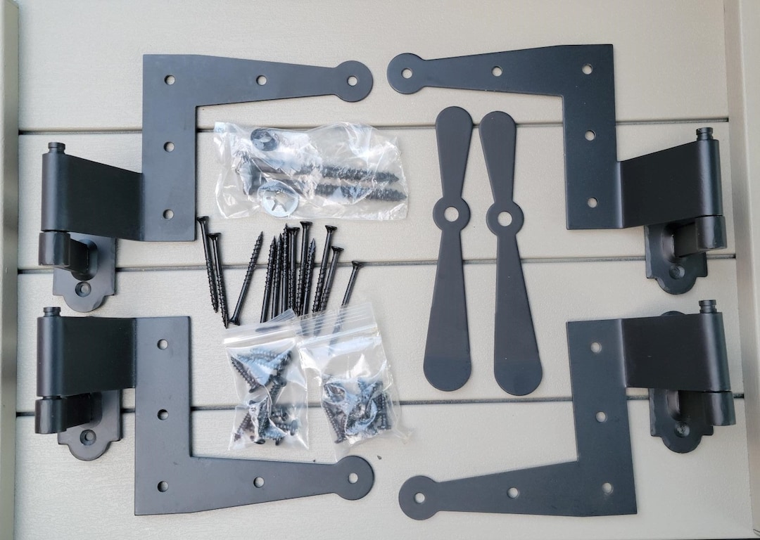 Colonial Shutter Hardware Kit Etsy