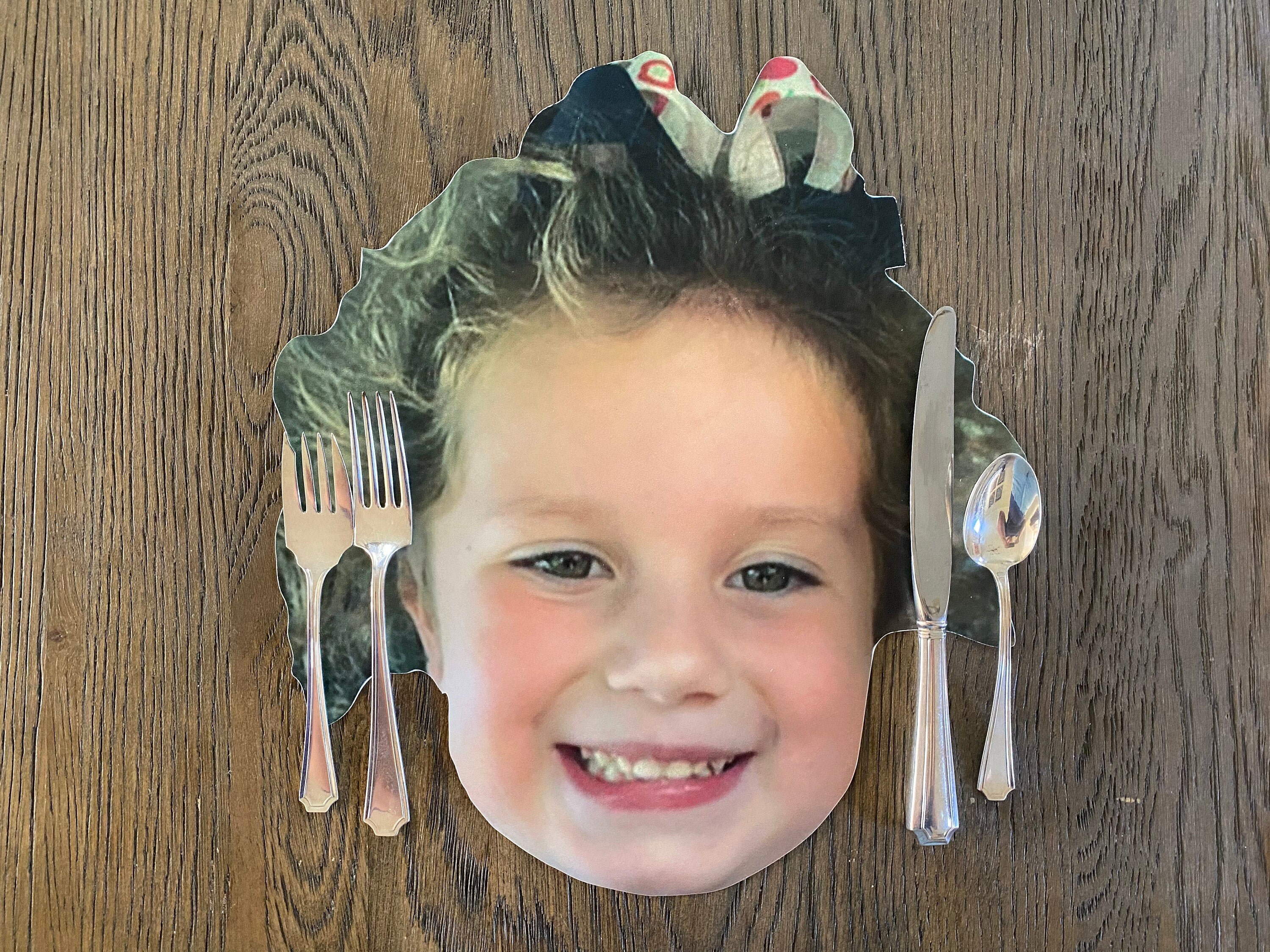 Personalized Face Placemat Etsy