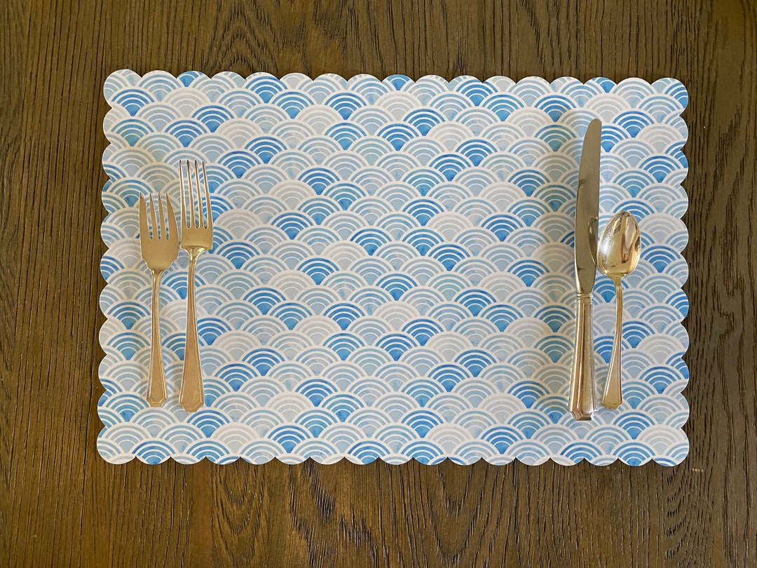 Wave Placemats Etsy