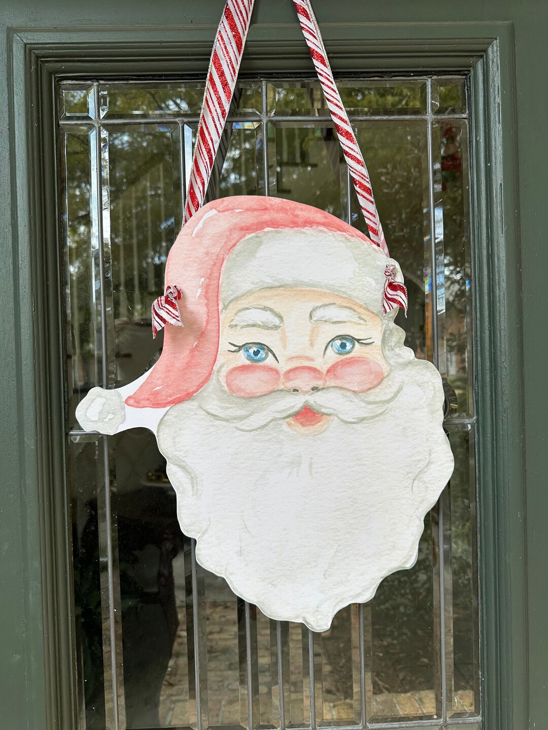 Christmas Decor - Christmas Door Decorations Indoor Home Decor Wood