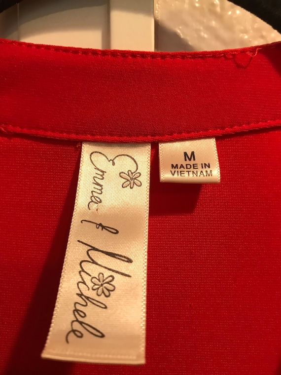 Cute Red Vintage Romper - image 3