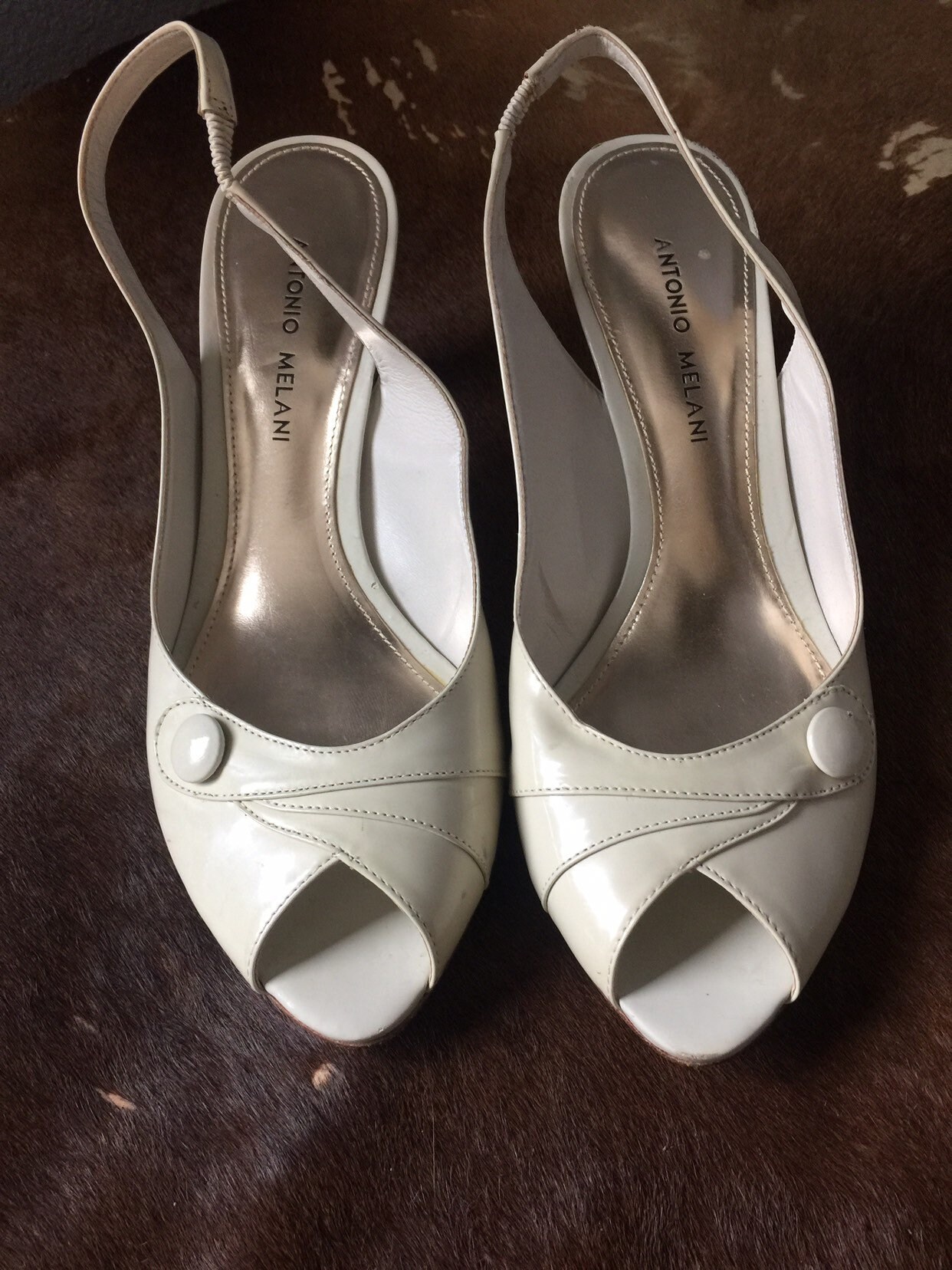 white open toe stilettos