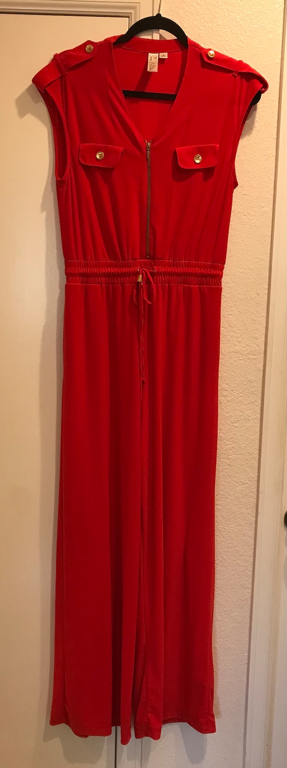 Cute Red Vintage Romper