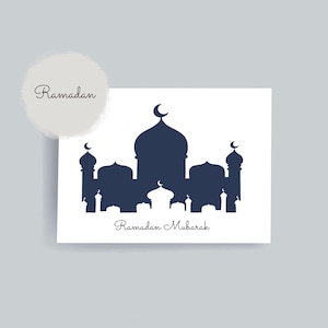 Ramadankaart |Ramadan Mubarak | wenskaart | ansichtkaart | wenskaart | Ramadan Kareem