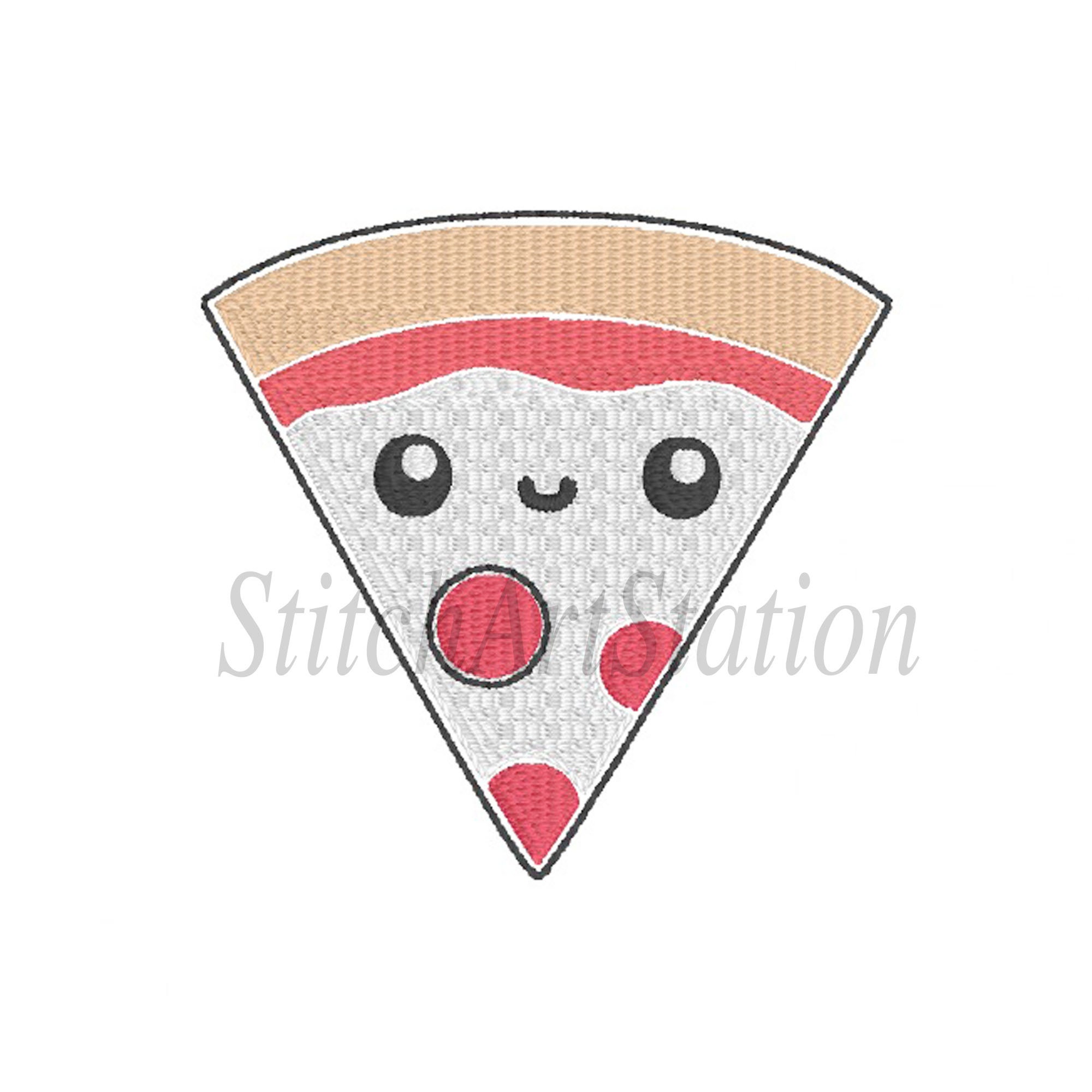 Pizza embroidery design fill embroidery design machine  etsy Pizza embroidery design fill embroidery design machine  etsy