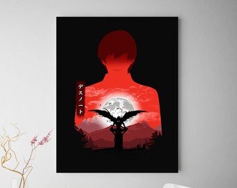 images Death Note Minimalist Poster death note poster etsy