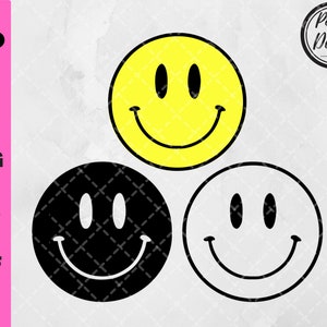 Smiley Face Svg ,Happy Face Svg, Happy Face Smile icon svg ,Emoji Face svg , Melty smile svg , smile face svg,cut file for cricut