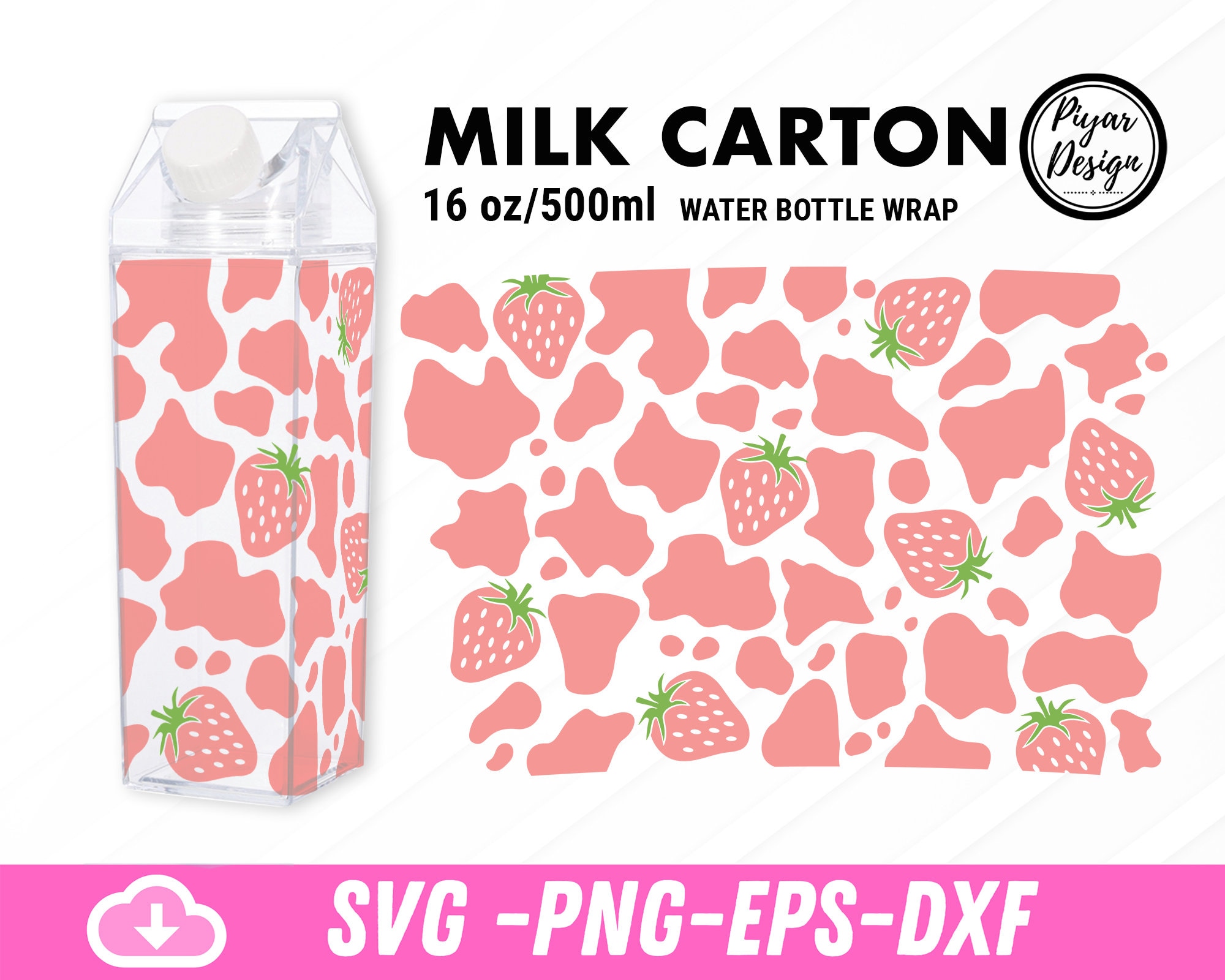 Ditto Color-changing Milk Carton Water Bottle -  Finland