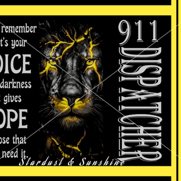 911 Dispatcher Voice of Hope Tumbler Wrap