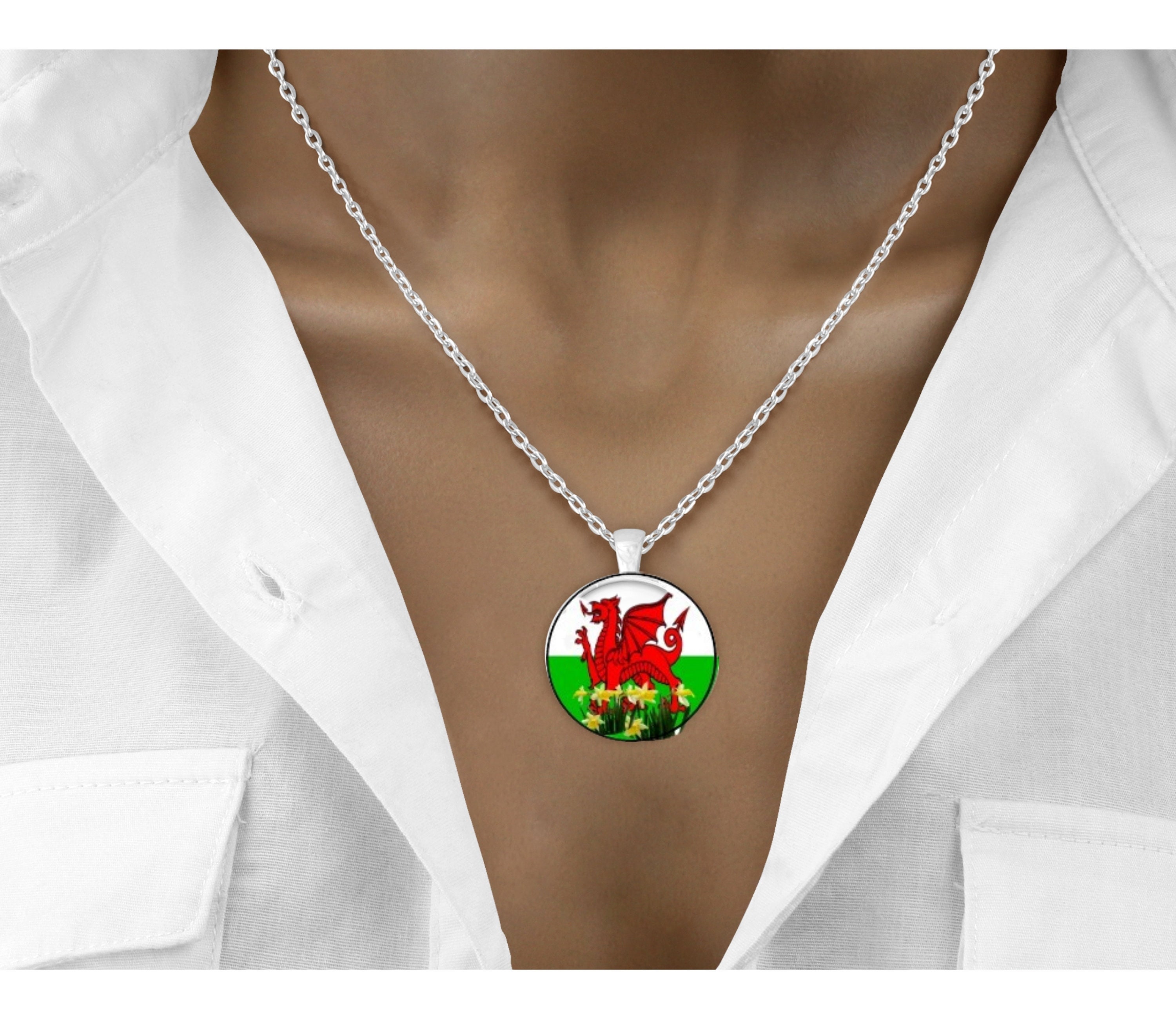 Welsh Flag Jewellery Welsh Souvenir Welsh Gifts Welsh Etsy