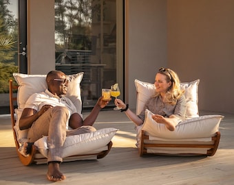 LAAKSO outdoor lounger -  outdoor relaxation - patio furniture