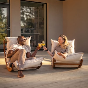 LAAKSO outdoor lounger -  outdoor relaxation - patio furniture