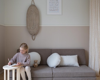 KINOS MINI play couch - Modular Kids Sofa & Play Set - Montessori Soft Furniture