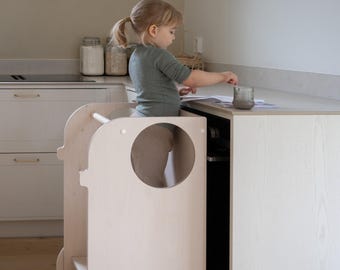 VERSO ラーニングタワー 3-in-1 – キッチン用モンテッソーリ幼児用