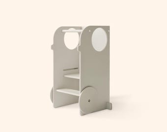 VERSO ラーニングタワー 3-in-1 – キッチン用モンテッソーリ幼児用