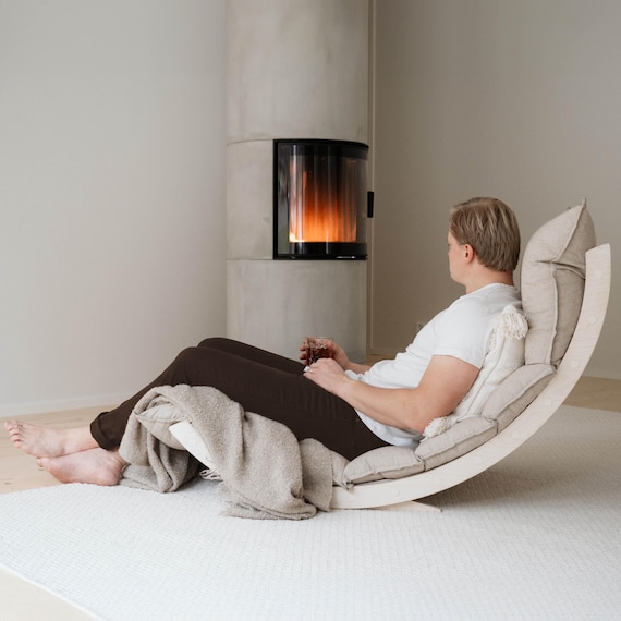 LAAKSO Rocking Lounger Lounge Chair Relaxation Etsy