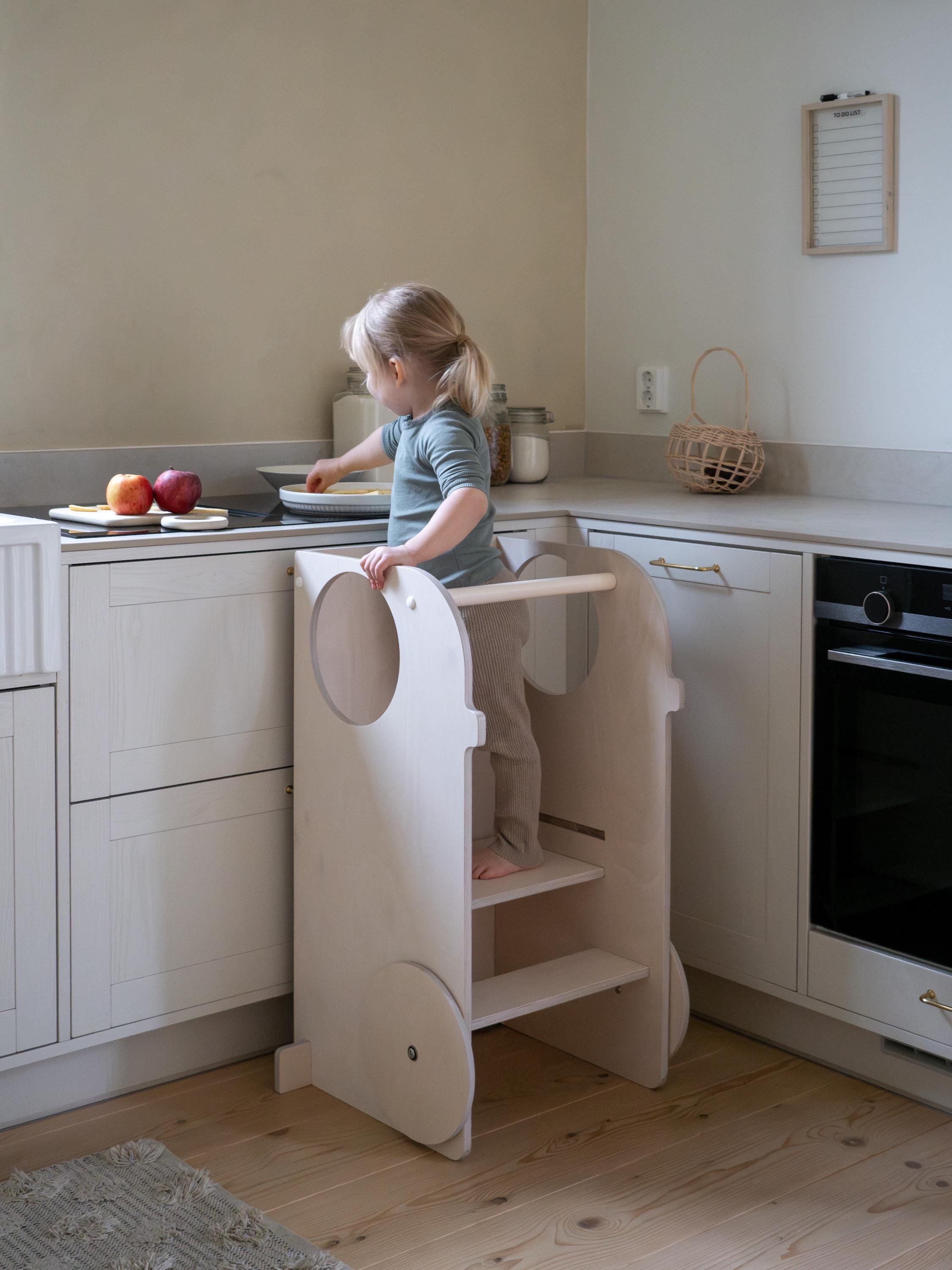 VERSO ラーニングタワー 3-in-1 – キッチン用モンテッソーリ幼児用