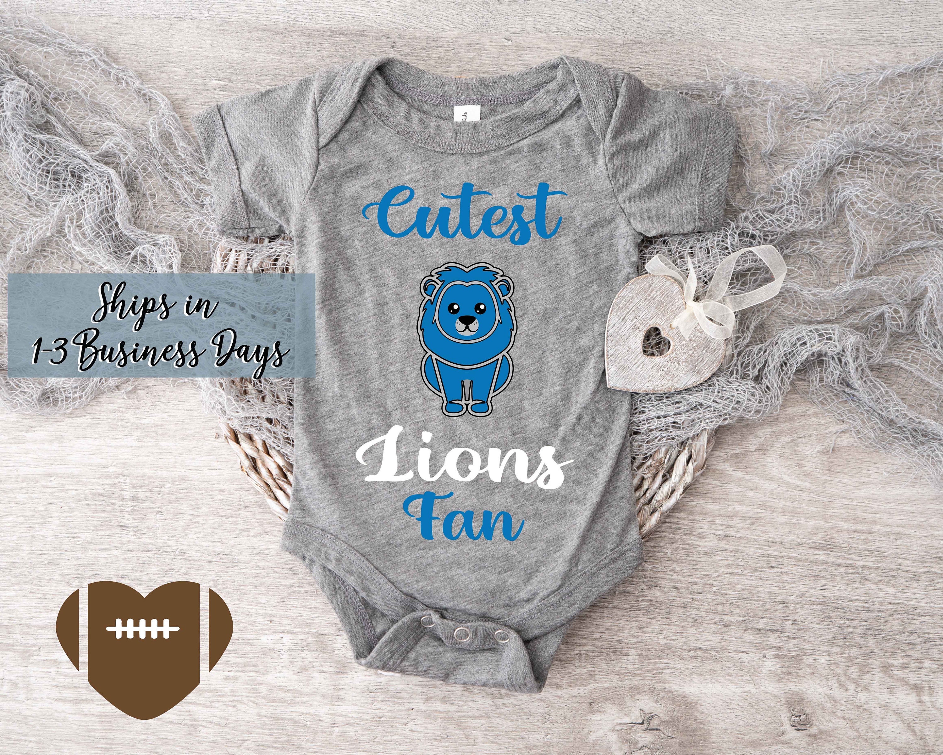 My Daddy and I Are Detroit Fans Baby Bodysuit Hockey Infant One Piece