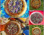 The Complete Set Rose Petals Lavender Sage Marshmallow Root Chamomile Marigold Lemon Balm Five Flavours Gift Set