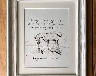 Framed Print from The Boy The Mole The Fox & The Horse by Charlie Mackesy