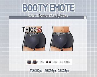 Twitch emote man booty briefs (digital download)