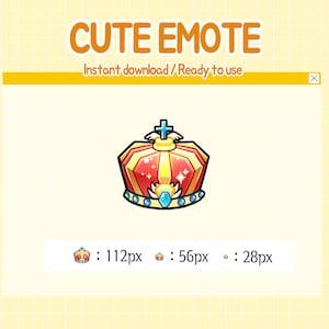 Twitch Discord victory crown emotes.
