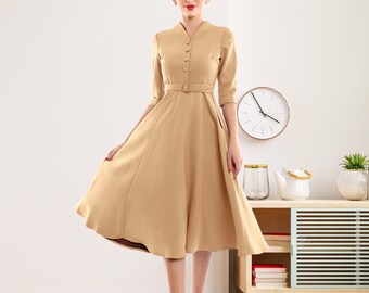 modest church dresses plus size