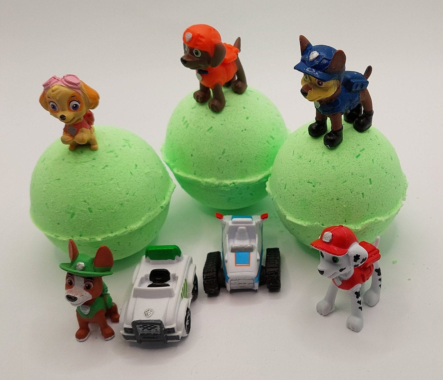 Surprise Paw Patrol Toy Bath Bomb / Paw Patrol / Bath Bomb / Etsy UK