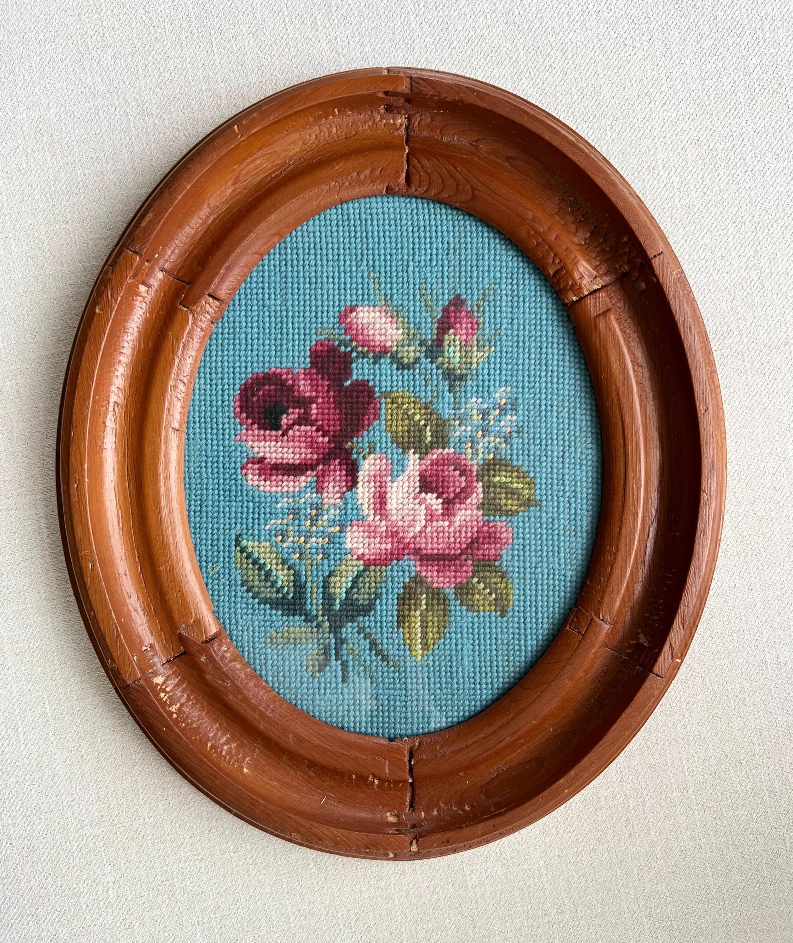 Framed Needlepoint - Etsy Canada