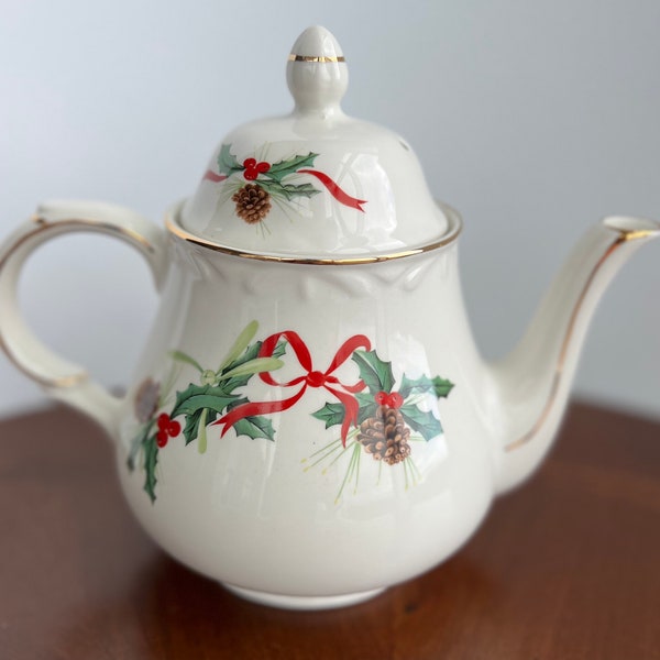 Christmas Teapot - Etsy