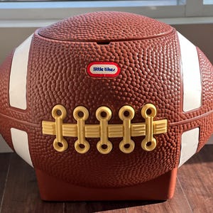 Little Tikes Football Toy Box/chest-kids Room-tailgate Cooler