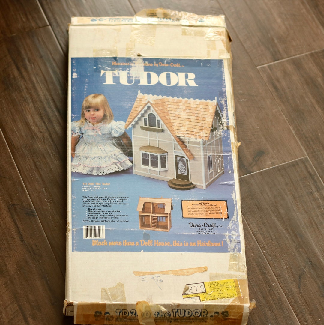 Mansions in Miniature Tudor dura Craft Dollhouse Kit Etsy