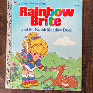 Rainbow Brite e il cervo del prato del ruscello 1984 - Libro d'oro 107-58
