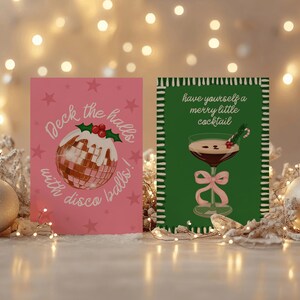 Have Yourself A Merry Little Cocktail Espresso Martini Christmas Card - Cocktail Christmas Card Martini Cocktail Lovers Gift Martini Xmas