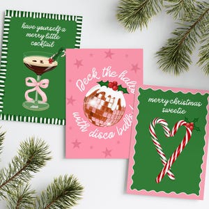 Have Yourself A Merry Little Cocktail Espresso Martini Christmas Card - Cocktail Christmas Card Martini Cocktail Lovers Gift Martini Xmas