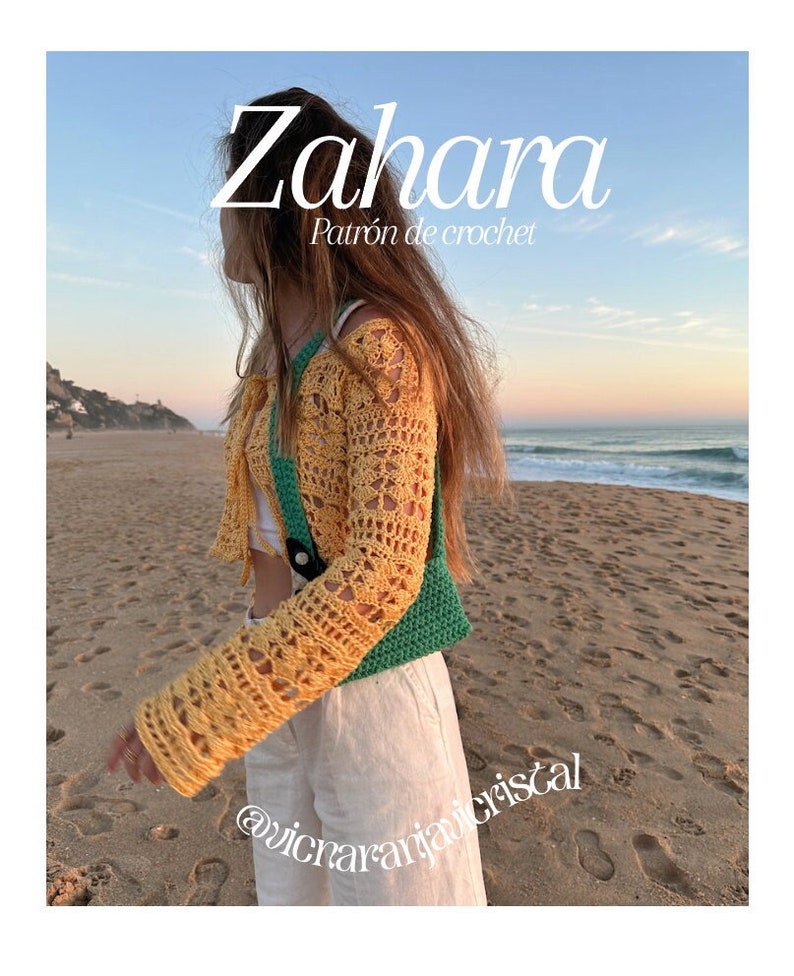 Zahara jacket pattern image 1