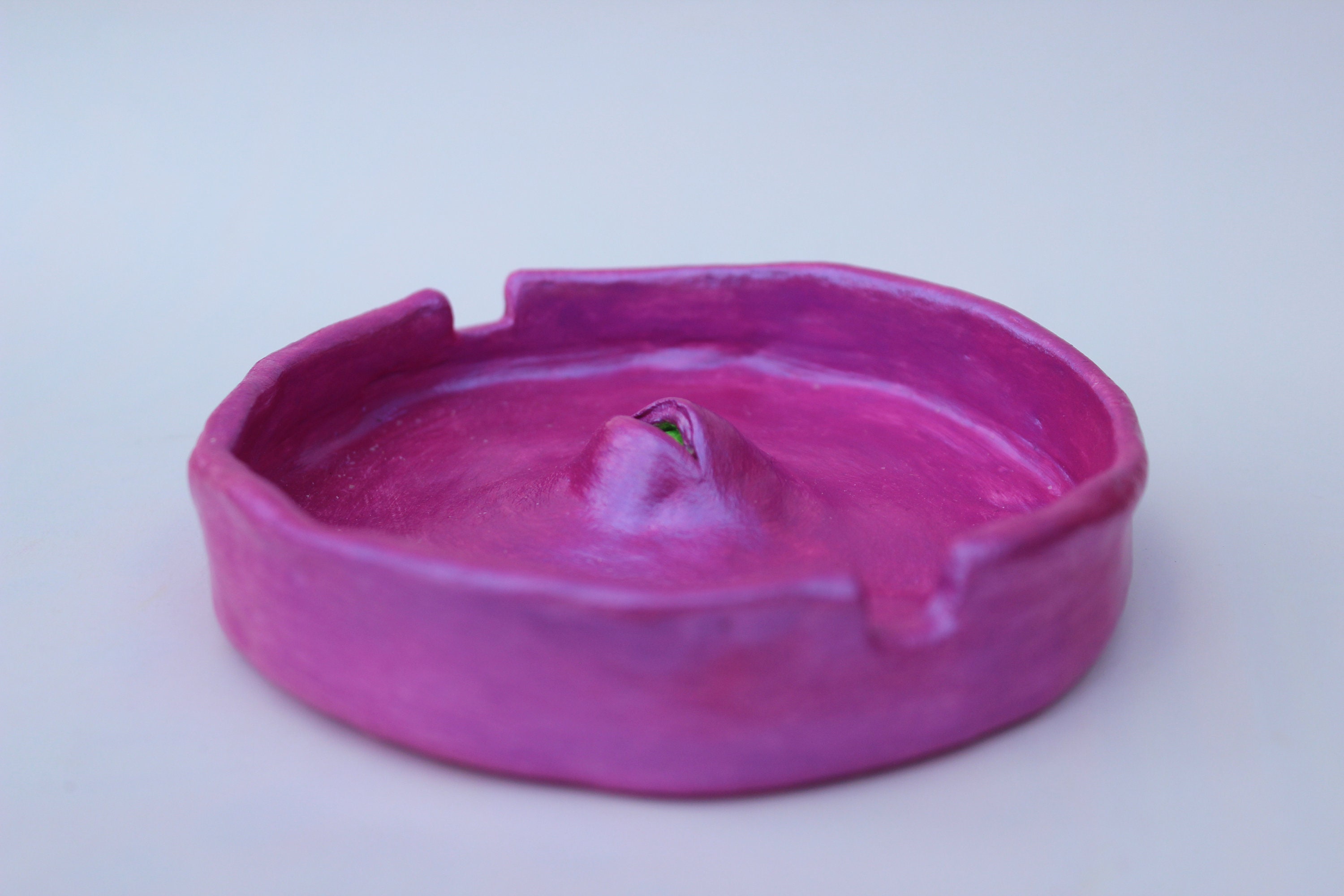 Air dry clay ashtray clay ashtray trinket dish clay dish Etsy