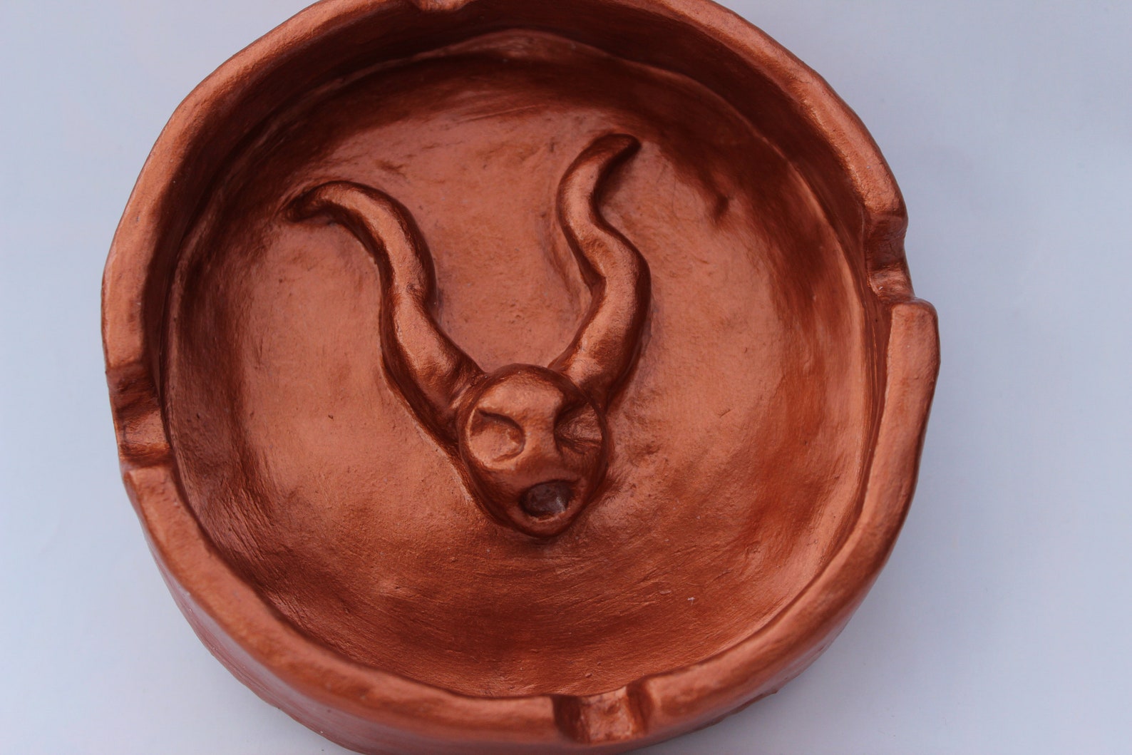 Air dry clay ashtray clay ash tray trinket dish jewellery Etsy