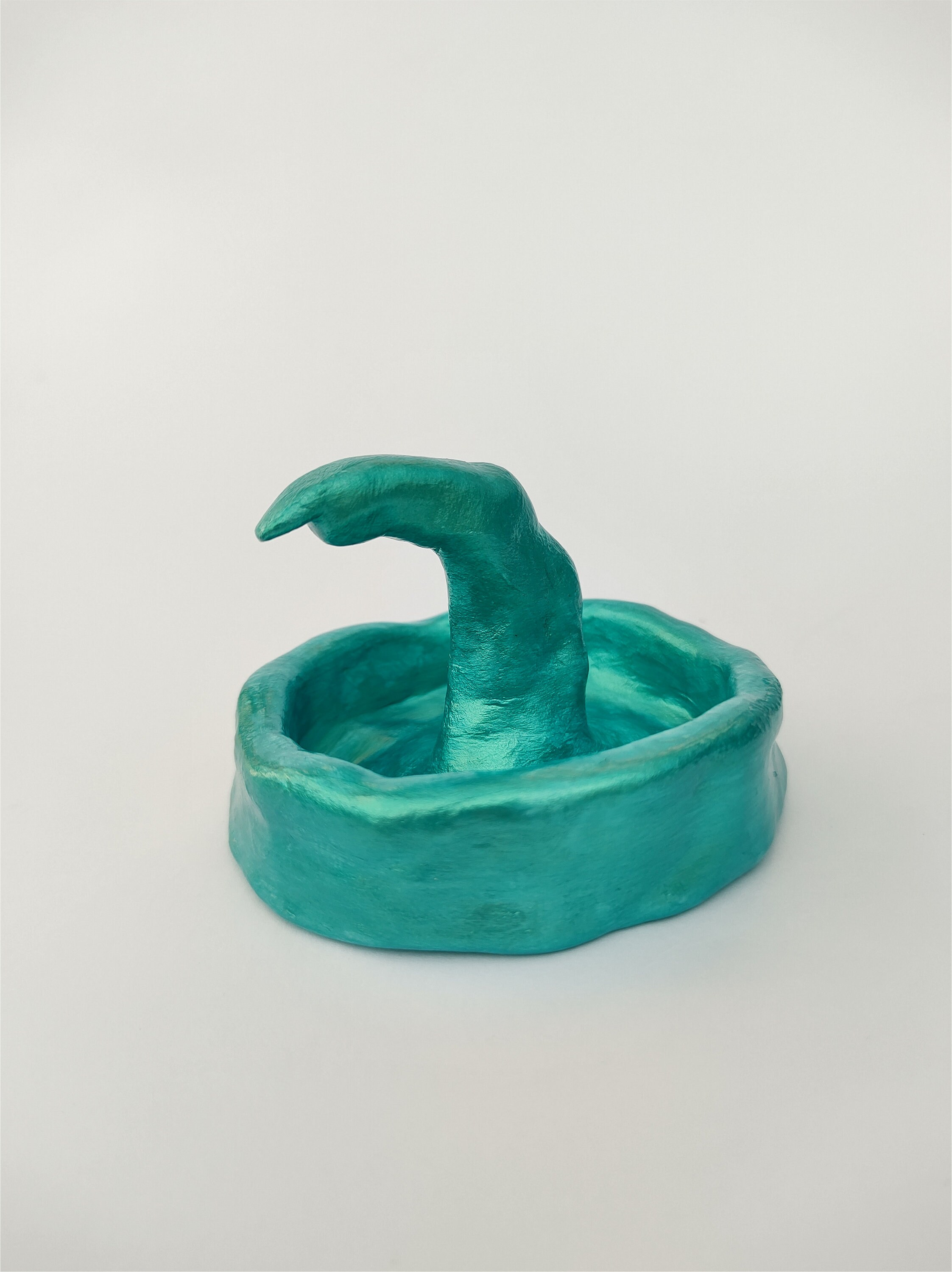 Air dry clay ring holder clay ring holder jewellery holder Etsy