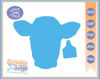 Download Cow Silhouette Svg Etsy