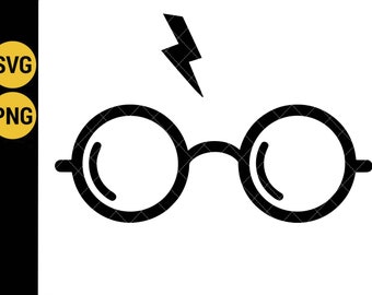Free Free Harry Potter Glasses Svg