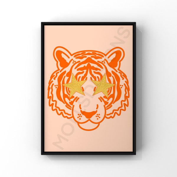 Preppy Gold Home Decor Etsy