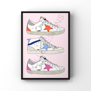 Preppy Shoes Etsy