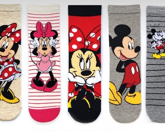 Mickey Mouse Cute SocksColourful SocksGift SocksNovelty SocksUnisex SocksOne Size 36-43