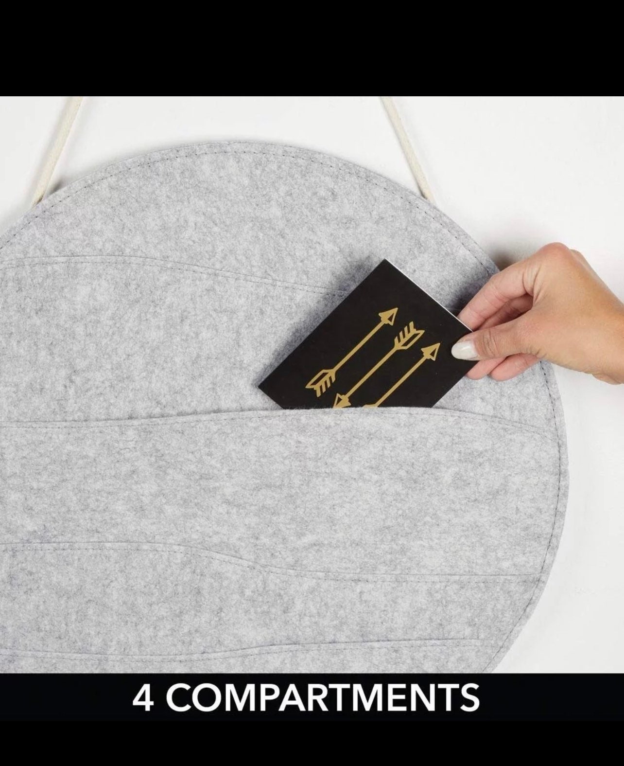 Diese handgefertigte Aufbewahrungs-Organizer-Tasche gibt einen | Etsy